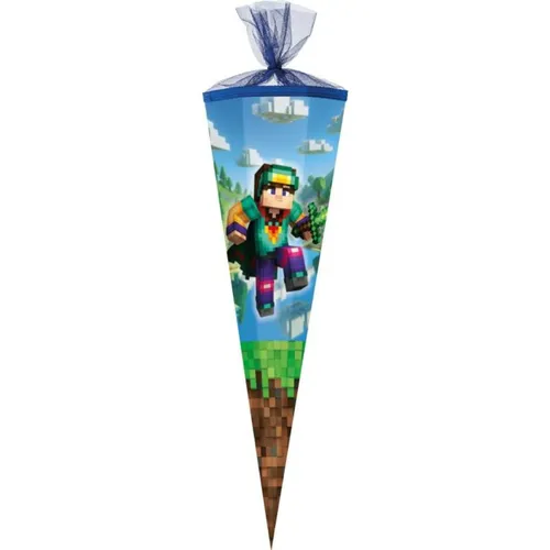 Nestler Schultüte Blockscape 85 cm mit Tüllverschluss von Nestler