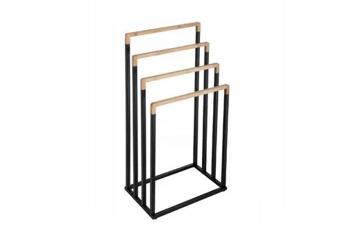 Handtuchständer aus Bambus mit 4 Stäben