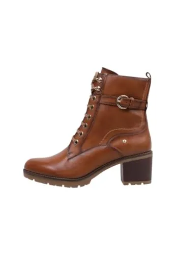 Pikolinos LLANES Stiefeletten in Leder für Frauen - Brandy - Wanderschuhe mit perfekt anpassbarem Design für ganztägigen Komfort – Kombiniert Stil und Funktionalität für elegante Auftritte.