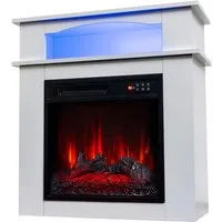 HOMAVO 18'' Elektrokamin mit Schrank, 900W/1800W