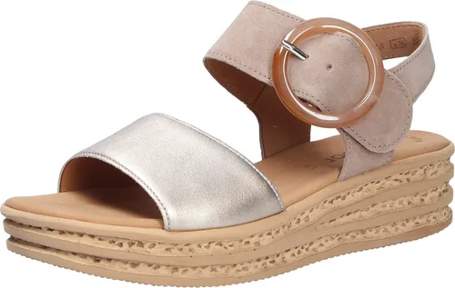 Gabor Keilsandaletten Damen 31393931383432 Gold 35 EU in gold von Gabor