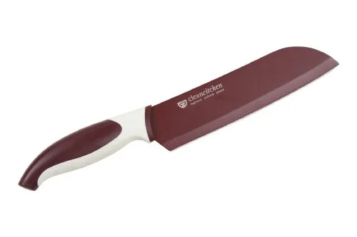 GRÄWE Santokumesser BRAUN 18 cm, Serie CLEANCITCHEN, antibakteriell