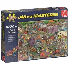 Jumbo Spiele Puzzle - Die Blumen Parade ( van Haasteren) (1000 Teile) - deutsch 286368