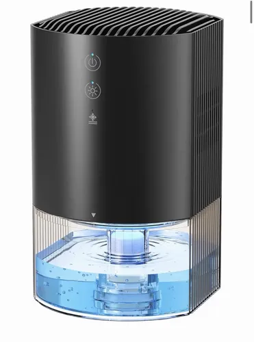 AROEVE Luftentfeuchter 990ml, Kleiner Luftentfeuchter Elektrischer, 7-Farben-Lic