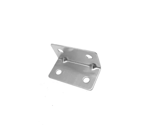 Edelstahl Winkelverbinder Holzverbinder Möbelverbinder Lochwinkel Verbinder 10ST