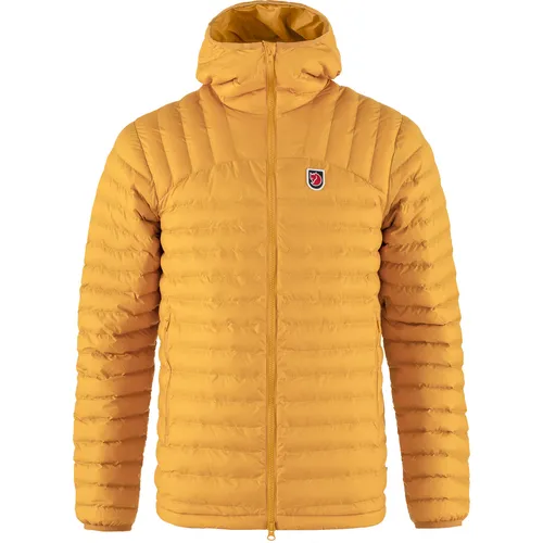 Fjällräven Expedition Latt Jacke Gelb S Herren - Sportjacke mit 100 % recycelter Polyester-Isolierung, ideal für Winteraktivitäten. Leicht, flexibel und feuchtigkeitsresistent – perfekt unter der Shell-Jacke.