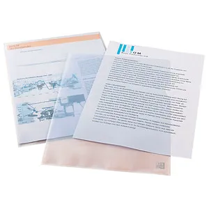 OXFORD Sichthüllen DIN A4 transparent genarbt 0,11 mm, 100 St.