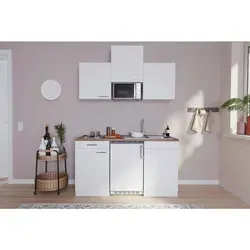 respekta Miniküche Luis 150 cm in weiß von Respekta