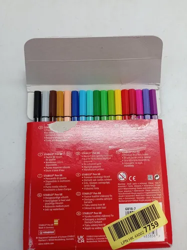 STABILO Fasermaler Pen 68 17er Karton-etui von STABILO