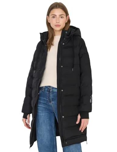 CECIL Mantel mit verklebten Nähten Black L von CECIL