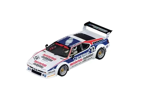 Carrera® Rennbahn-Auto BMW M1 Procar 'Moderegger Race' - Autorennbahn-Auto im Maßstab 1:32, mit original BMW Lizenz und einzigartigen Front-, Rück- und Bremslichtern für realistischen Fahrspaß. Ideal für Carrera Digital 132 Systeme.