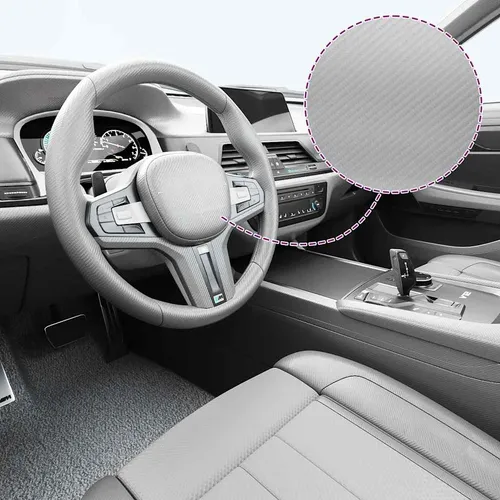 vidaXL 4D Silber Autofolien Set 100x150 cm & 50x150 cm - Wasserabweisende 4D Autofolien für einen modernen Look. Ideal für glatte Oberflächen im Auto, einfach anzubringen und blasenfrei dank Luftkanälen. Hochwertiges PVC, selbstklebend und leicht zu reinigen.