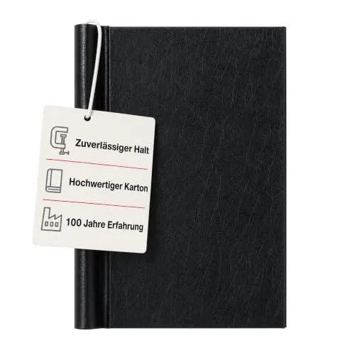 LEUCHTTURM1917 Klemmbinder PEKA Classic DIN A5, schwarz
