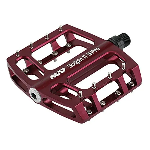 NC-17 Sudpin II S-Pro CNC Plattform Pedale / Fahrrad Pedal MTB / Mountainbike Pedal / BMX Pedal / Gleitlager und Kugellager / Cr-Mo Achse
