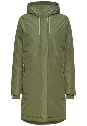 camel active Damen teXXXactive® Funktionsmantel Dunkelgrün