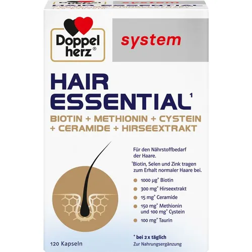 DOPPELHERZ Hair Essential system Kapseln 120 St.