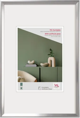 walther design Bilderrahmen Silber 50 x 70 cm in silber von Walther
