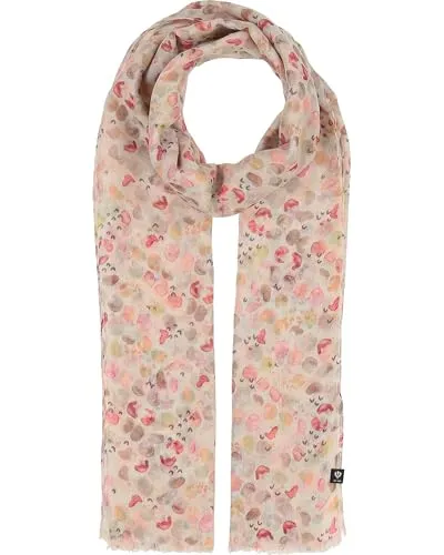 Fraas XXL-Schal Sustainability Edition - Luftige Stola mit Wasserfarben-Punkten - Elegante Stola für Damen (70 x 180 cm) aus 100% recyceltem Polyester. Mit zarten Aquarell-Punkten ist dieser Schal der ideale Begleiter für Sommeroutfits. Leicht und vielseitig tragbar – perfekt für jeden Anlass.
