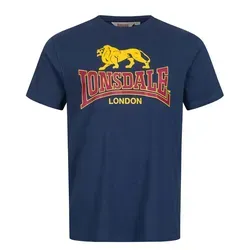 Lonsdale T-Shirt Taverham blau XXXL - Herren-Shirt aus 100% Baumwolle, klassischer Rundhalsausschnitt und bequeme Passform in navy, perfekt für lässige Outfits.