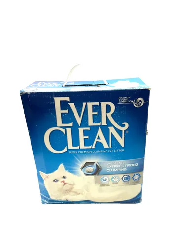 Ever Clean Extra stark Unparfümiert 10 L - Katzenstreu mit extrastarker Klumpenformel, ideal für geruchsempfindliche Katzen und reduziert Krümelbildung.