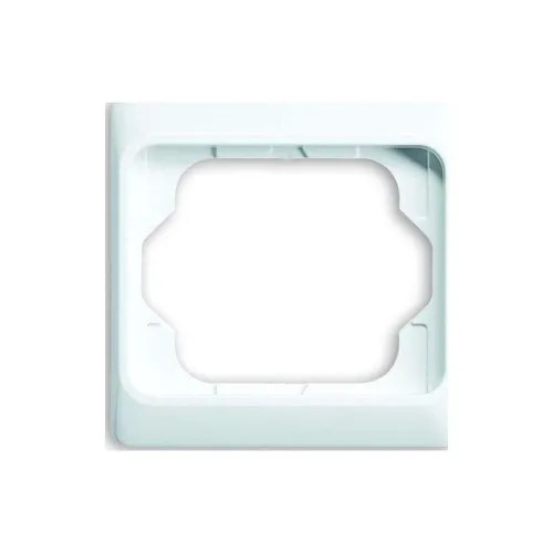 Busch-Jaeger 1721KA-24G Abdeckrahmen 1-fach alpha exclusive studioweiß hochglanz
