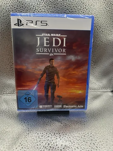 Star Wars Jedi: Survivor (Deluxe Edition) - PS5-Spiel mit epischem Abenteuer und neuen Fähigkeiten. Erlebe die Reise von Cal Kestis als mächtiger Jedi-Ritter in einer ungezähmten Galaxis voller Herausforderungen.