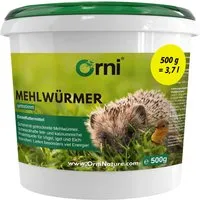 Orni Soldatenfliegenlarven Insektenfutter für Wildvögel