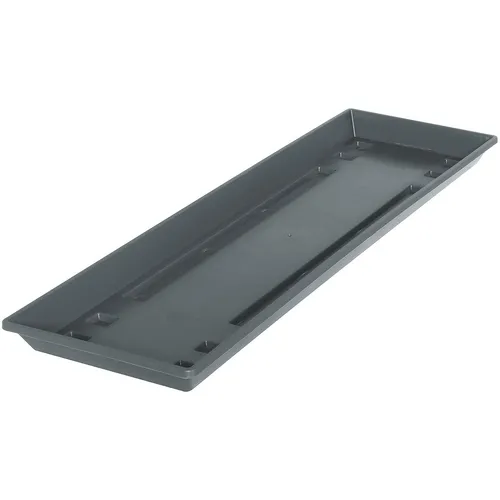Geli Balkonkasten Untersetzer STANDARD Anthrazit  50 cm - Kunststoff