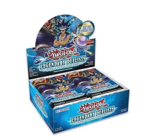 Yu-Gi-Oh! Duels from the Deep Booster Display - TCG OVP Displays mit 180 Karten der 1. Auflage, ideal für Sammler und Spieler, um ihre Decks zu erweitern und neue Strategien zu entwickeln.
