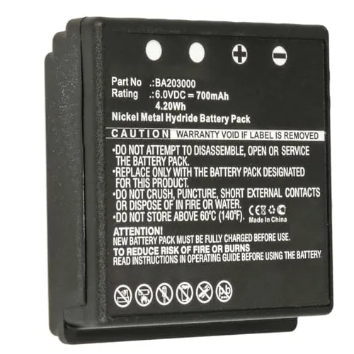 Akku kompatibel mit HBC BA209000, BA209060, BA209061 - Li-Ion 700mAh - für HBC FBFUB09N, FUB 9NM 6V, FUB9NM, Linus 4, 6, Micron 4, 6