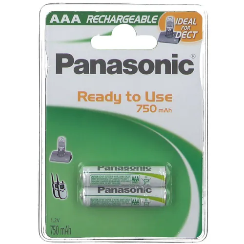 Produktbild Panasonic® Ready to Use Akku Batterien Micro AAA 750 mAh