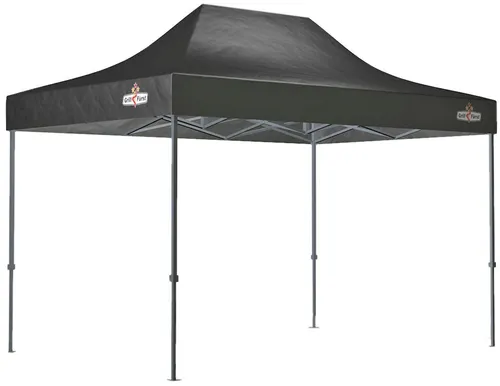 Grillfürst Premium Pop-Up Grillpavillon 4,5 x 3 m - Pavillons, wasserdichtes Dach für optimalen Wetterschutz beim Grillen im Freien.