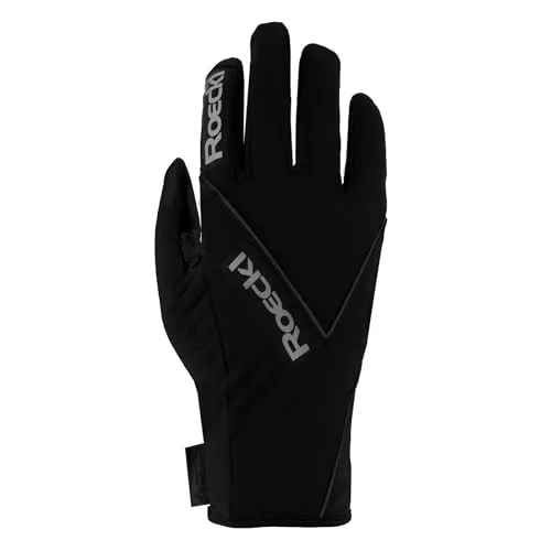 Roeckl Skihandschuhe Laikko 2 BLACK 7,5 - Hochwertige Wintersport-Bekleidung, ideal für kalte Tage mit optimalem Grip und Flexibilität dank der elastischen Materialien.