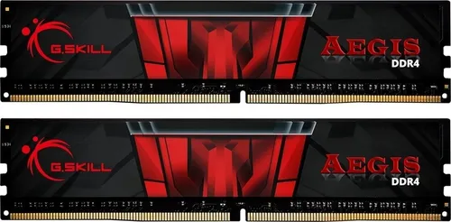 G.Skill Aegis DDR4 16GB Arbeitsspeicher Kit - Arbeitsspeicher für PC, 2 x 8GB, 2666MHz, ideal für Leistungssteigerung und optimiertes Multitasking.