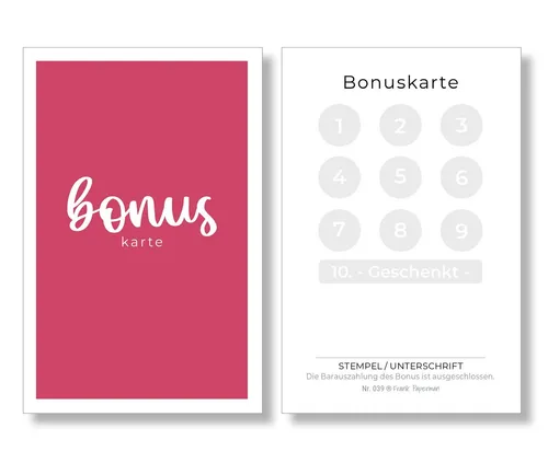 Visitenkarten von Frank Paperman