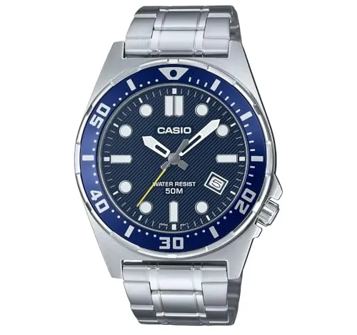 Casio Klassische Uhr MTD-135D-2AVDF - Elegante Armbanduhr für Herren aus der Standard-Kollektion, wasserfest und ideal für den täglichen Gebrauch.