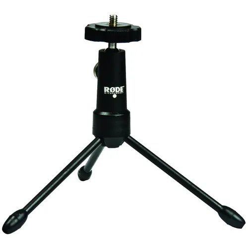 Rode Tripod B-Stock - B-Stock Mini 3-Bein-Tischstativ mit Kugelgelenk, ideal für Rode-Videomic und andere Mikrofone, Versandrückläufer mit voller Garantie und attraktiven Preisen.