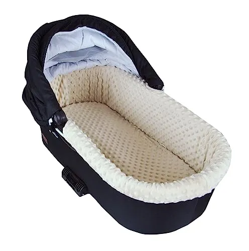 BABYLUX Nestchen für Kinderwagen Stubenwagen + Matratze 2 Tlg Set