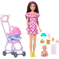 Barbie Skipper Babysitters Inc. Spielset mit Puppen und Zubehör