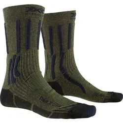 X-Socks Trek X CTN - Hochleistungs-Trekkingsocken in forest green/midnight blue (42-44) - Laufsocken für Trekkingtouren mit 10+ patentierten Technologien, optimaler Tragekomfort und hervorragende Klimaregulierung für maximale Ausdauer.