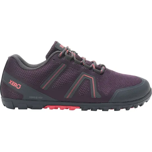 Xero Shoes Minimal-Travelschuhe Mesa Trail WP - Wasserdicht Damen Wanderschuh - Wanderschuhe für Damen, wasserdicht und leicht mit nur 272g. Ideal für Trails und Alltag, schützt vor Nässe und Schmutz. Robuste Zehenkappe und griffiges Profil für besten Komfort und Sicherheit.