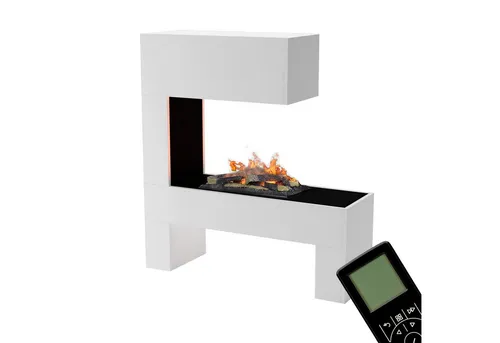 GLOW FIRE Elektrokamin Mozart in weiß von GLOW FIRE