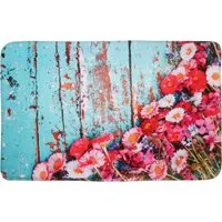 Sanilo Badematte Spring, 50 x 80 cm in türkis von Sanilo