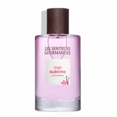Les Senteurs Gourmandes Eau de Parfum Sublime Rose 100 ml - Damendüfte mit blumigem Duft, ideal für romantische Anlässe und ein Gefühl von Eleganz.