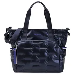 Hedgren Cocoon Puffer Shopper Tasche 34 cm blau - Handtaschen mit innovativem Pufferdesign, leicht und geräumig für den täglichen Gebrauch oder Reisen.