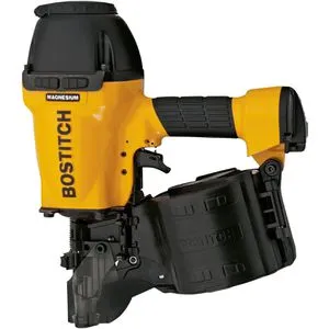 Bostitch Druckluftnagler N89C-2K-E Coilnagler - Tacker für 50-90mm Coilnägel, ideal für Holzrahmenbau und Unterkonstruktionen. Hohe Magazinkapazität für bis zu 300 Nägel und kompakte Bauweise für schwer zugängliche Bereiche.