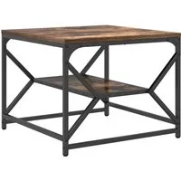 vidaXL Couchtisch Räuchereiche 51 x 50 x 40 cm von vidaXL
