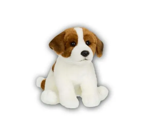 Anna Club Plüschtier - Jack Russel Terrier (20cm) - Kuscheltiere, lebensecht und hochwertig verarbeitet, ideal zum Kuscheln und Spielen für Kinder und Sammler.