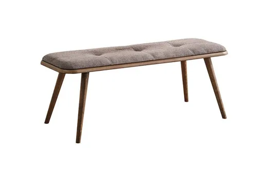 Elegante Polsterbank für Esszimmer in Braun