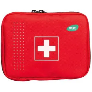Wero Erste-Hilfe-Tasche klein, ohne Füllung, mit Tragegriff
